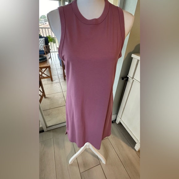 lululemon athletica Dresses & Skirts - Lululemon All Yours Tank Dress Color Pink Vitasea Midi